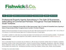 Tablet Screenshot of fishwickandco.com